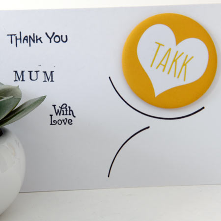 Geschenkidee Muttertag: Liebevoll Danke sagen  Kühlschrankmagnet Memoboard Pinnwand Magnettafel Whiteboard Island Motive