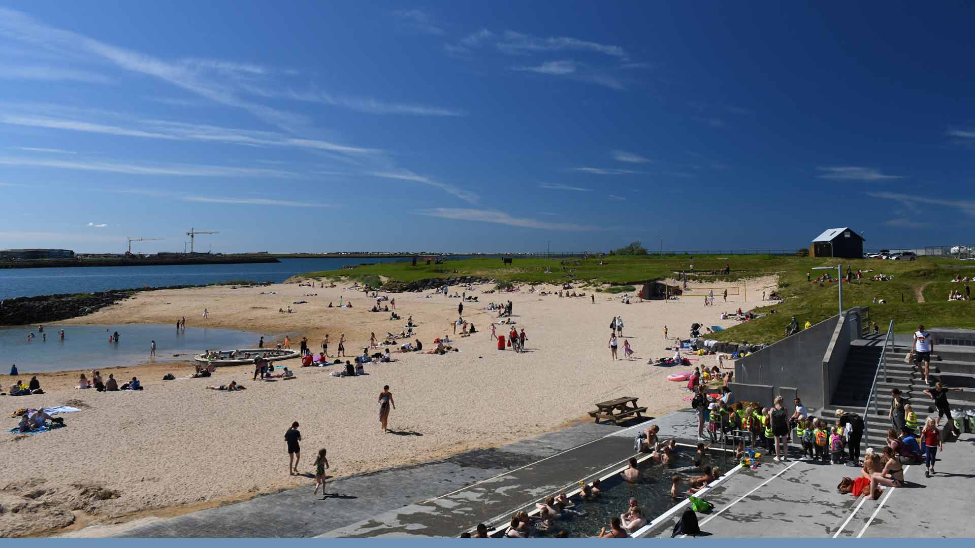 Nauthólsvík | Der geothermale Stadtstrand in Reykjavík | Island