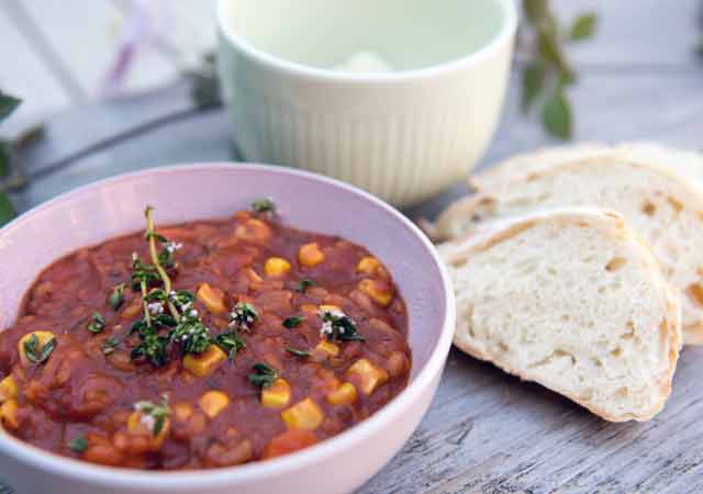 Sämiges Tomatenrisotto mit wildem Thymian