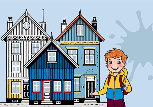 📚 Reykjavík for Kids | Travel Guide | Coloring book | Travel diary