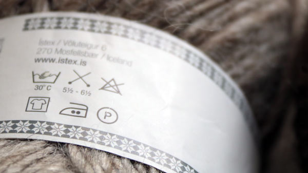 island pulli Lopapeysa wolle muster stricken